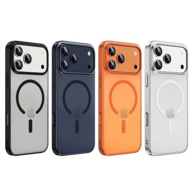 Чехол KEEPHONE SKIN GRIP MAGSAFE CASE для iPhone 17 Pro Max SILVER