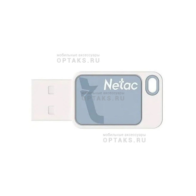 Флешка USB, 16 Гб Netac  UA31  голубой