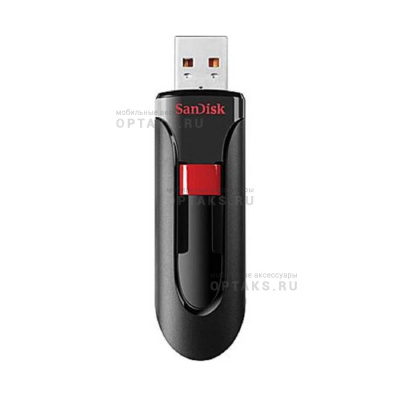 Флешка USB, 16 Гб SanDisk  Cruzer Glide  чёрный