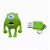 Флешка USB, 16 Гб ANYline MONSTER (пэт блистер) Флешка USB, 16 Гб ANYline MONSTER (пэт блистер)