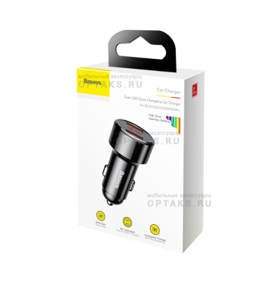 АЗУ Baseus CCMLC20A-01, Magic series, 5000mAh, QC3.0, черный