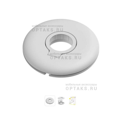 Держатель для проводов Baseus ACSLH-02, Planet, белый