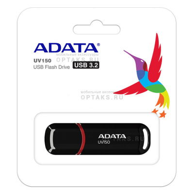 Флешка USB3.0 16 Гб ADATA  UV150  чёрный