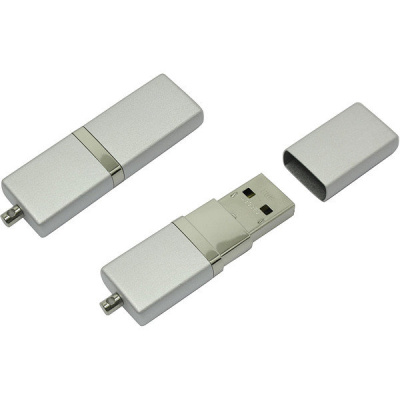 Флешка USB, 16 Гб Silicon Power  LuxMini 710  серебро