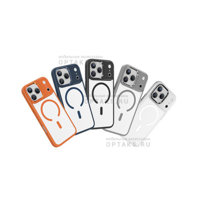 Чехол, KEEPHONE ARMOR GRIP MAGSEFE CLEAR CASE для iPhone 17 Pro Max WHITE