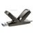 USB 3.2  128GB  Netac  US5  (USB 3.0/3.2 + Type C)  чёрный