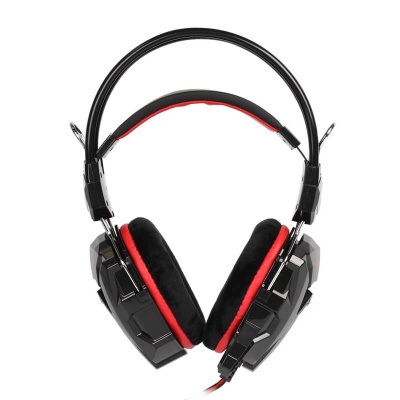 Наушники игровые Smartbuy SBHG-1300 RUSH SNAKE, черная/красная