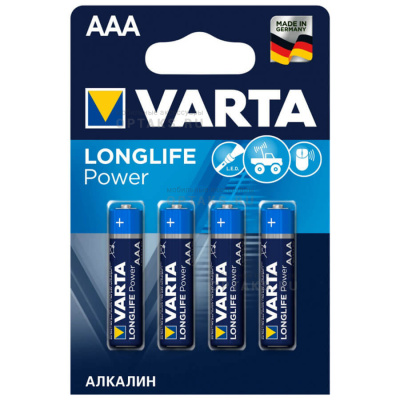 Элемент питания VARTA  LR03 LONGLIFE POWER (HIGH ENERGY)  (4 бл)   (40/200)