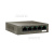 Настольный неуправляемый PoE коммутатор Tenda TEF1105P-4-38W 5*10/100Base-TX, мощность до 35 Вт