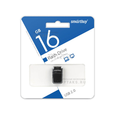 Флешка USB, 16 Гб Smartbuy  Art  чёрный