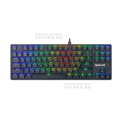 Механическая клавиатура REDRAGON Anubis RGB,тонкая,тихая,87клавиш,б.п. (1/10)