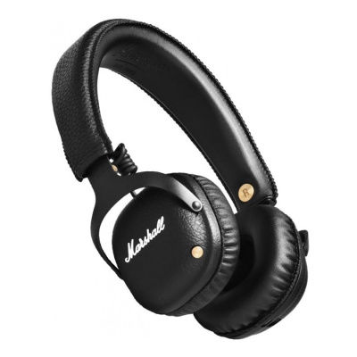 Наушники беспроводные накладные Marshall Mid (Premium 1:1 качество), черные, в коробке
