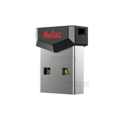 Флешка USB, 16 Гб Netac UM81 чёрный металл