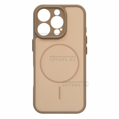 Чехол Matte MagSafe с защитой камеры в техпаке, iPhone 17 Pro, Desert